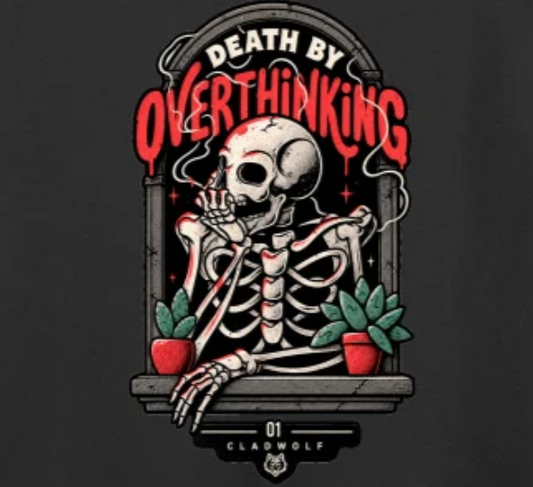 CW-01 — The Overthinker | CLADWOLF Identity Oversized Tee